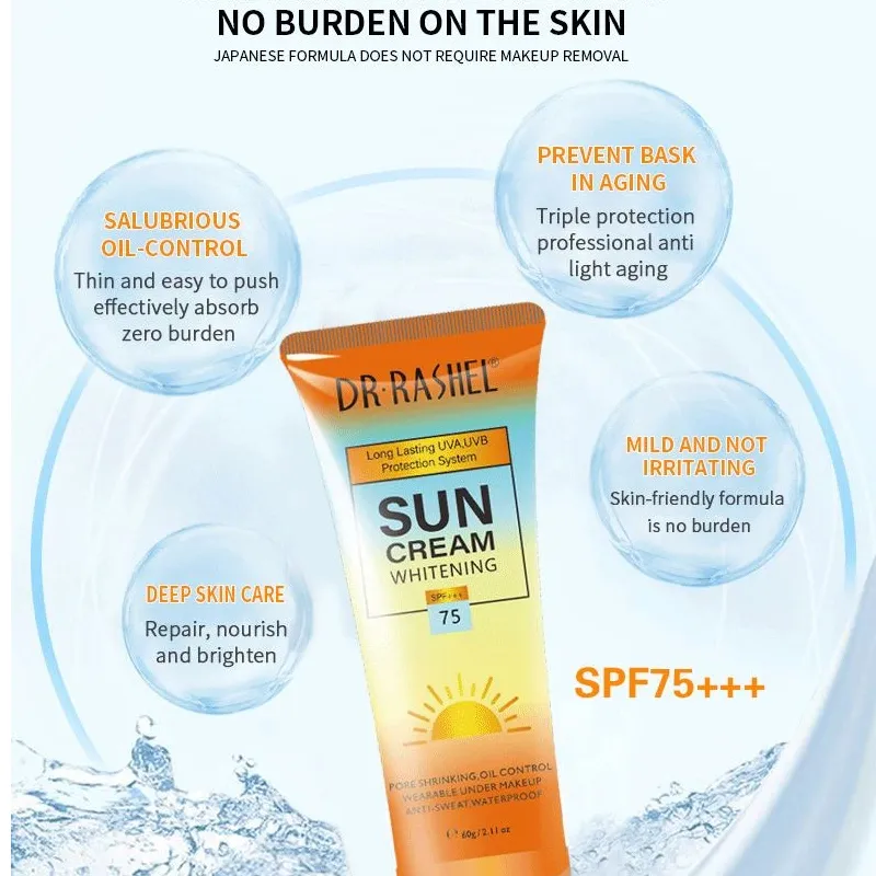 Dr Rashel Sun Cream Whitening SPf 75